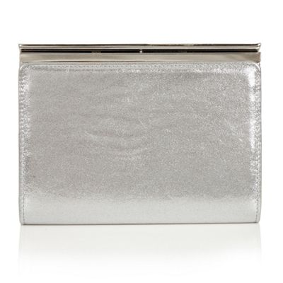 Silver shimmer 'Ida' matching bag